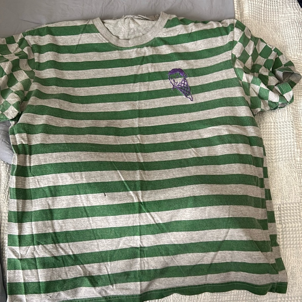 Checkered tee